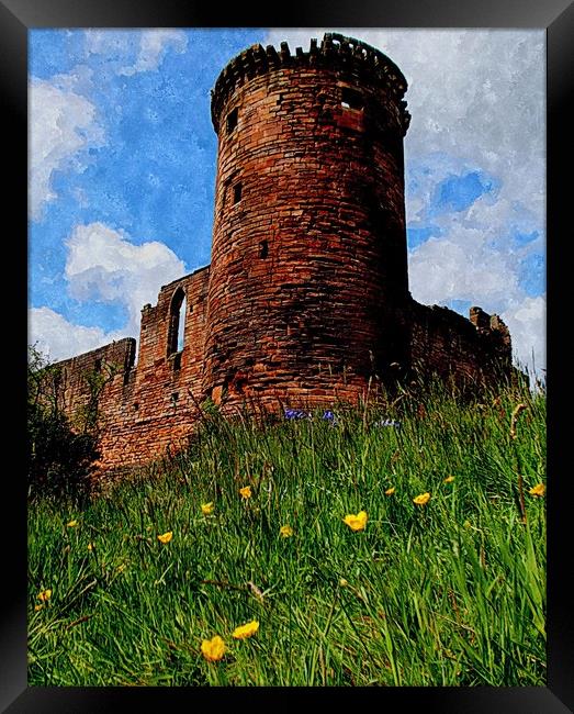 bothwell castle Framed Print by dale rys (LP)
