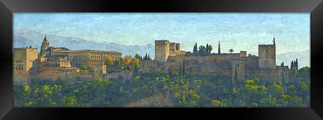 Granada,Spain   Framed Print by dale rys (LP)