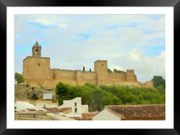 SPANISH COUNTRYSIDE Framed Mounted Print by dale rys (LP)