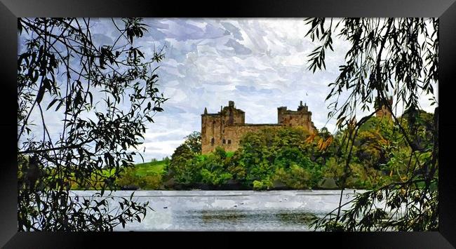 linlithgow palace  Framed Print by dale rys (LP)