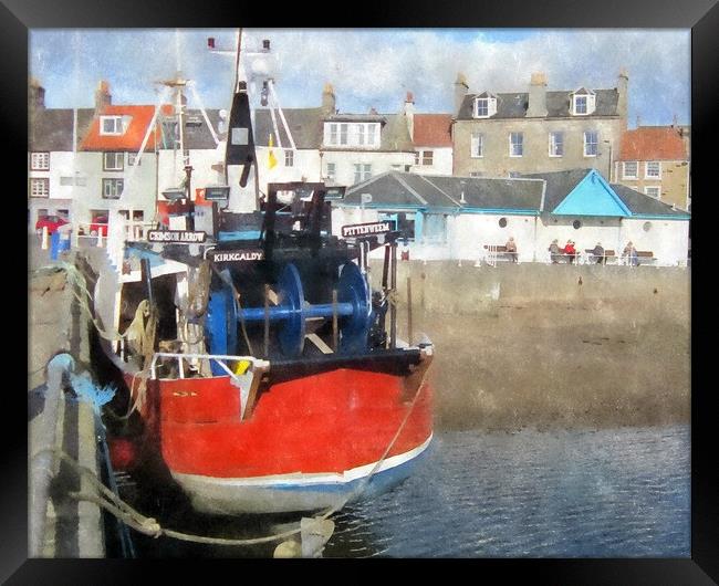 anstruther fife scotland 2 Framed Print by dale rys (LP)