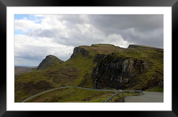 QUIRAING SKYE 1 Framed Mounted Print by dale rys (LP)