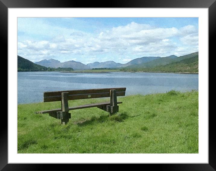 glencoe Framed Mounted Print by dale rys (LP)