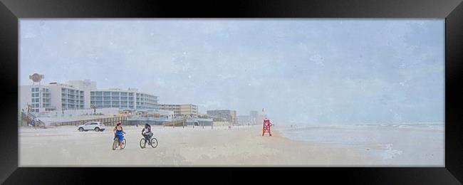 DAYTONA BEACH  Framed Print by dale rys (LP)