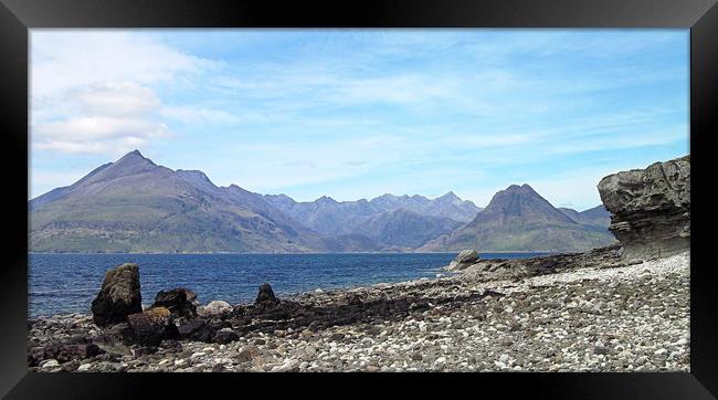 elgol skye Framed Print by dale rys (LP)