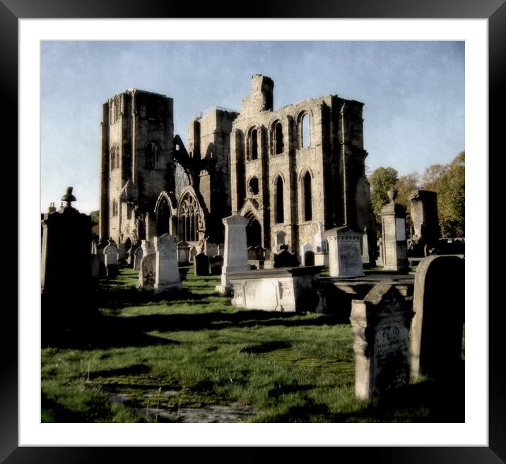 elgin cathedral Framed Mounted Print by dale rys (LP)