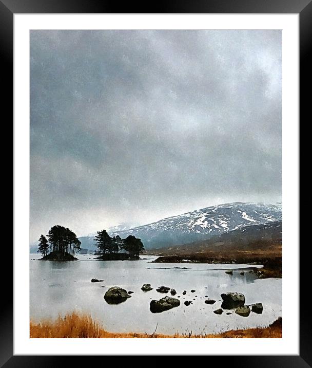 CORROUR SCOTLAND 2 Framed Mounted Print by dale rys (LP)