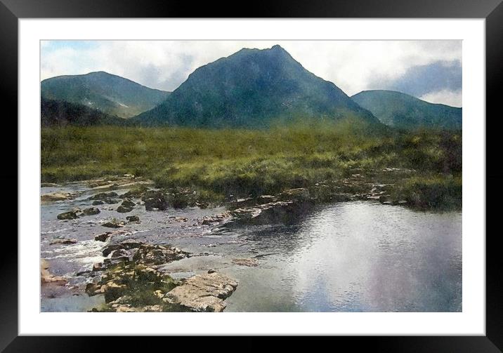 glencoe-scotland Framed Mounted Print by dale rys (LP)