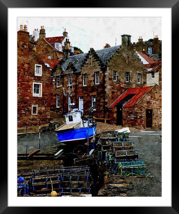 CRAIL SCOTLAND  Framed Mounted Print by dale rys (LP)