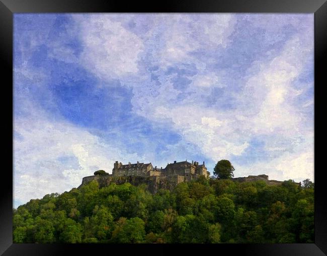 stirling castle Framed Print by dale rys (LP)