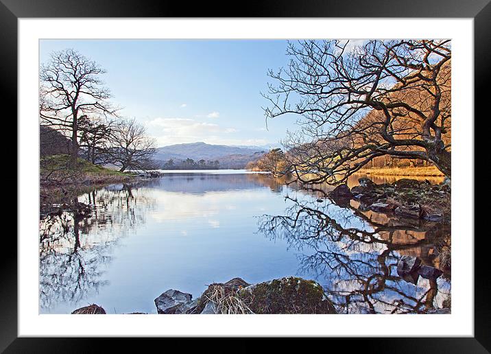 Rydal Water Framed Mounted Print by Paul McKenzie