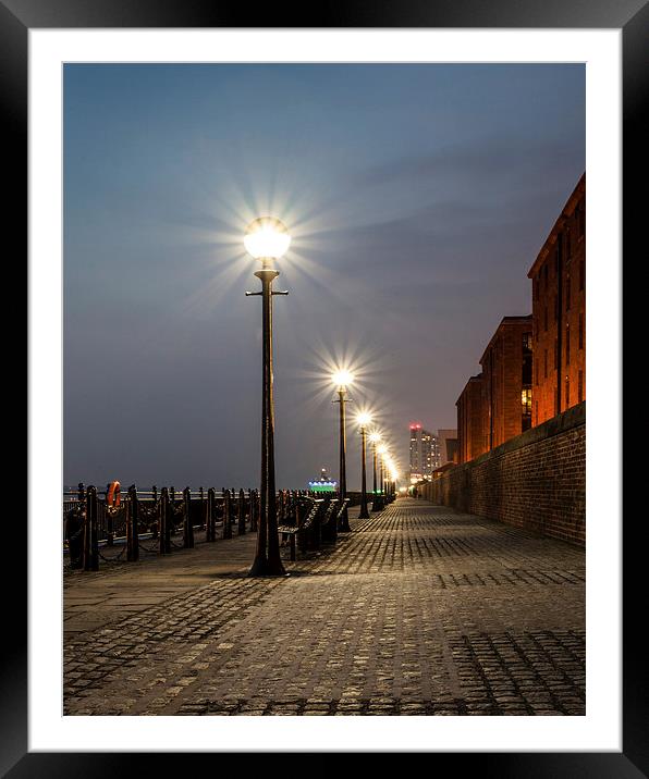  Liverpool Waterfront Framed Mounted Print by Paul McKenzie