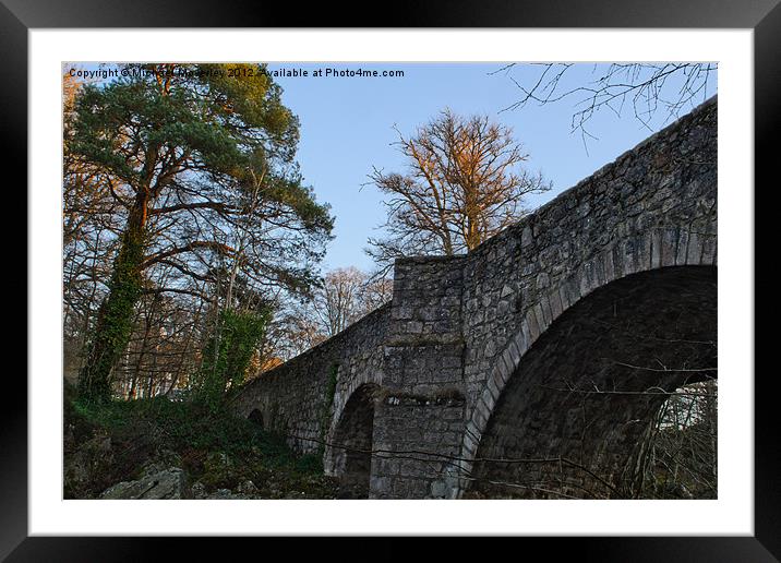 Bridge of Feugh, Banchory Framed Mounted Print by Michael Moverley