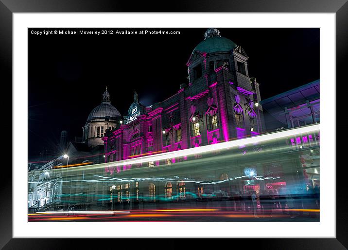 HMT Theatre, Aberdeen Framed Mounted Print by Michael Moverley
