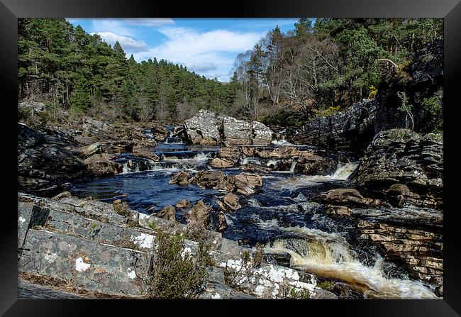 Little Garve, nr Contin Ross-shire Framed Print by Michael Moverley