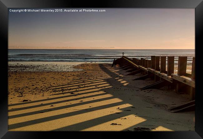  Sunrise at Aberdeen Beach Framed Print by Michael Moverley
