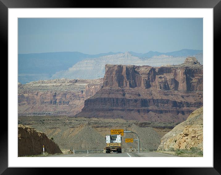 NOT for the faint of heart. Framed Mounted Print by Patti Barrett