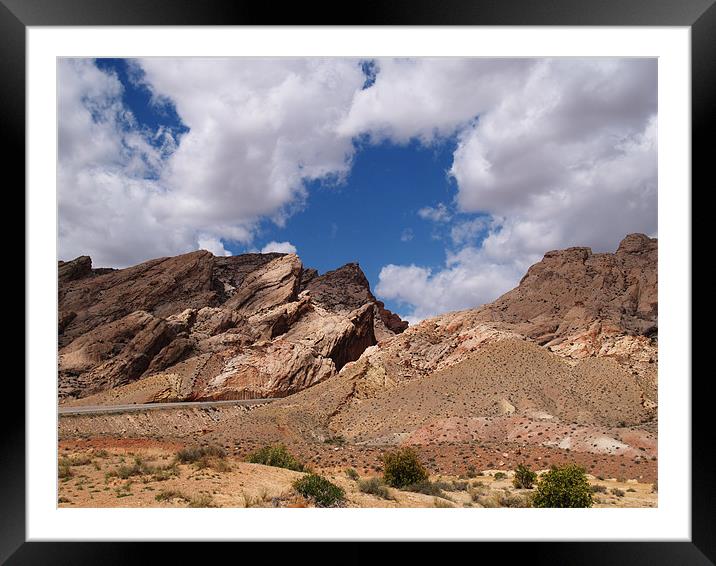 San Rafael Uplift, Eastern Utah Framed Mounted Print by Patti Barrett