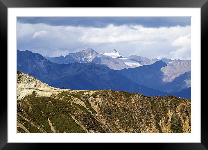 The Alps Framed Mounted Print by Cristian Mihaila