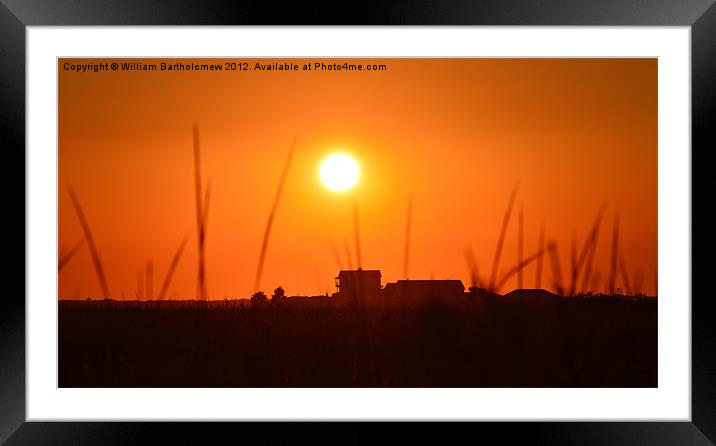 View From the Marsh Framed Mounted Print by Beach Bum Pics