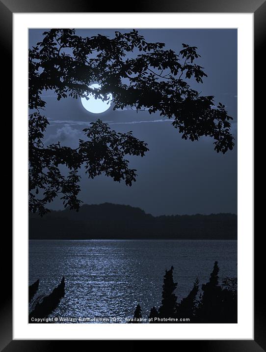 Blue Bay Framed Mounted Print by Beach Bum Pics