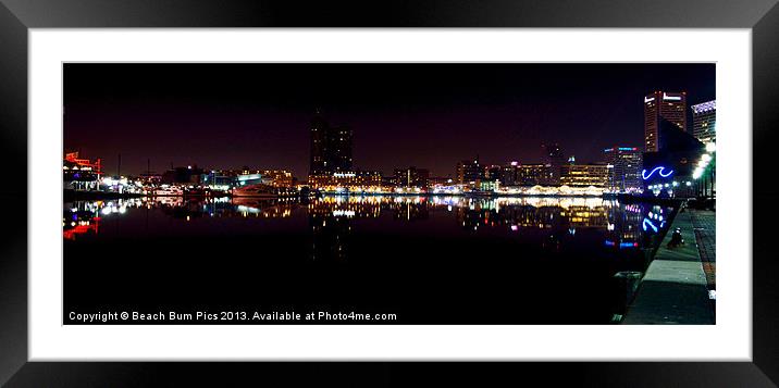 Sentinels Framed Mounted Print by Beach Bum Pics