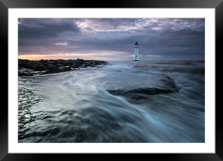 Turbulent Framed Mounted Print by Jed Pearson