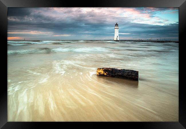 Driftwood Framed Print by Jed Pearson
