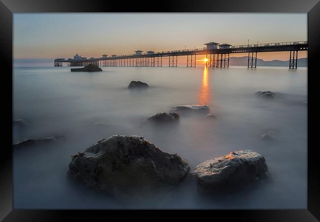 Llandudno Dawn Framed Print by Jed Pearson