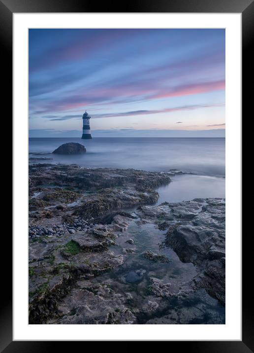 Penmon and Sea Pools Framed Mounted Print by Jed Pearson