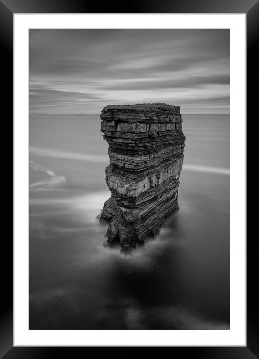Stacked Framed Mounted Print by Jed Pearson