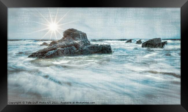 Turn of The Tide At Durness Framed Print by Tylie Duff Photo Art