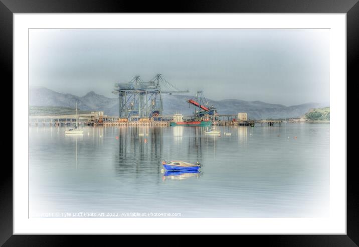 Sleepy Summer Day on the Clyde Framed Mounted Print by Tylie Duff Photo Art