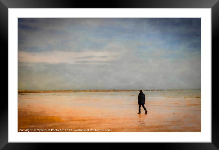 Serenity in Solitude Framed Mounted Print by Tylie Duff Photo Art