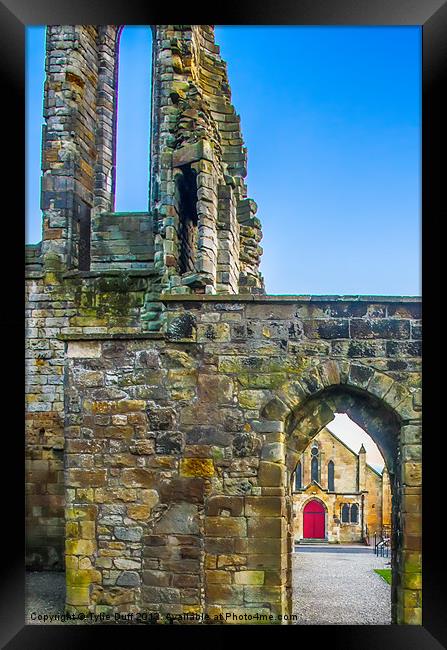 Kilwinning Abbey (2) Framed Print by Tylie Duff Photo Art