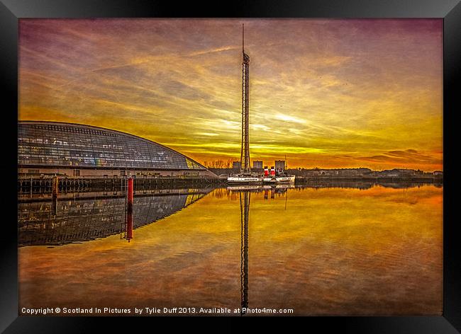 PS The Waverley at Sunset Framed Print by Tylie Duff Photo Art