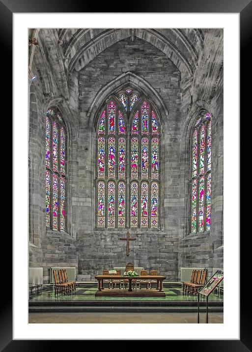 Holy Rude Church Stirling Framed Mounted Print by Tylie Duff Photo Art