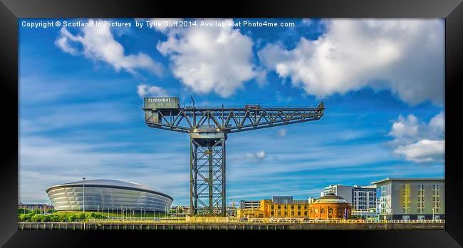 Finnieston Crane by Hydro Glasgow Framed Print by Tylie Duff Photo Art