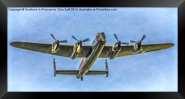  Battle of Britain Memorial Flight Framed Print by Tylie Duff Photo Art