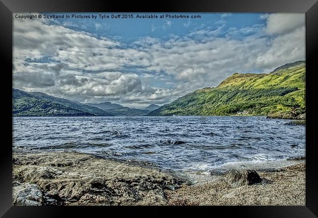  Loch Lomond Vista Framed Print by Tylie Duff Photo Art