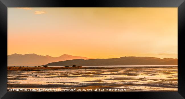 Hunterston Sunset Framed Print by Tylie Duff Photo Art