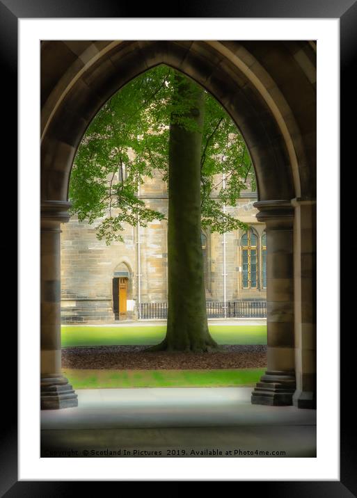 View From The Cloisters Framed Mounted Print by Tylie Duff Photo Art