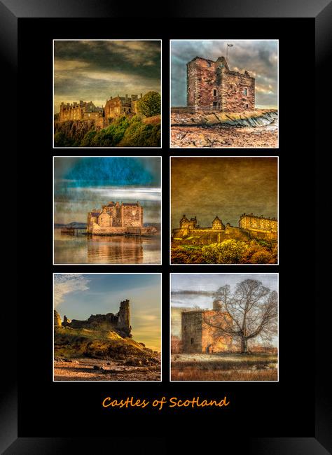 Castles of Scotland Framed Print by Tylie Duff Photo Art