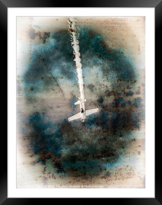 Sky Dive Framed Mounted Print by Tylie Duff Photo Art