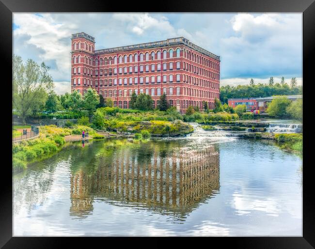 The Anchor Mill in Paisley Framed Print by Tylie Duff Photo Art