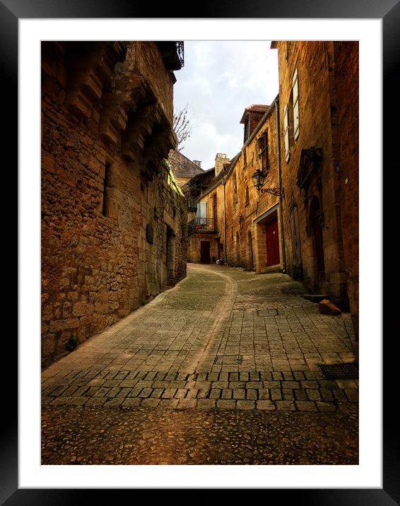 Sarlat, France Framed Mounted Print by Philip Teale