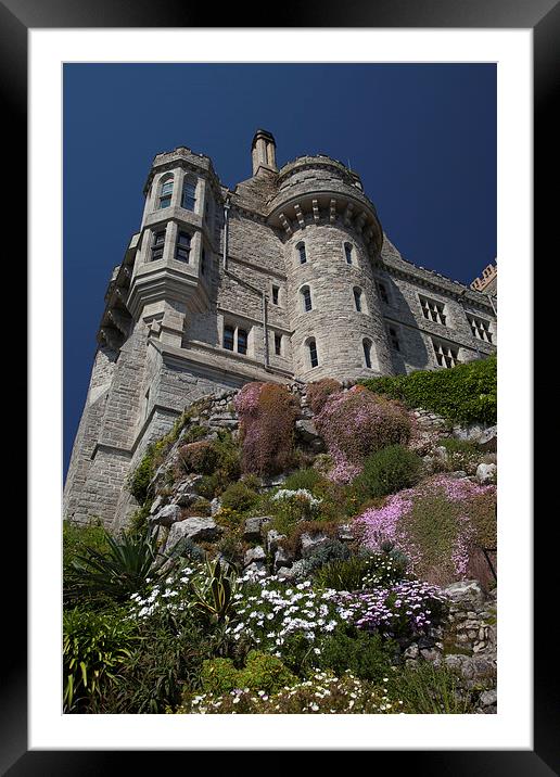 St Michaels Mount, Cornwall  Framed Mounted Print by Brian Pierce