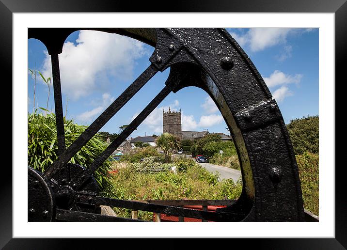  Zennor, West Cornwall Framed Mounted Print by Brian Pierce