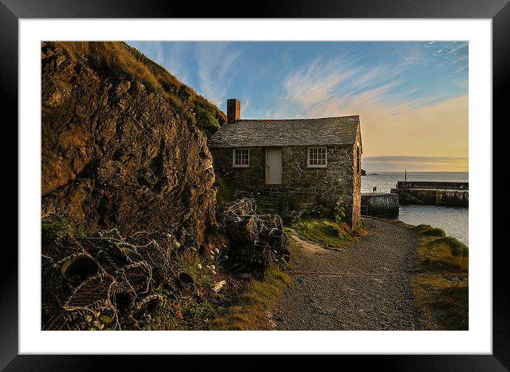  Mullion Cove, Cornwall Framed Mounted Print by Brian Pierce