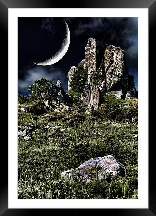  Roche Rock, Cornwall Framed Mounted Print by Brian Pierce
